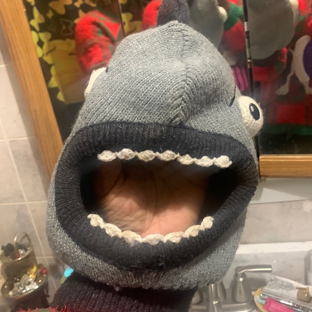 Gray kids hat